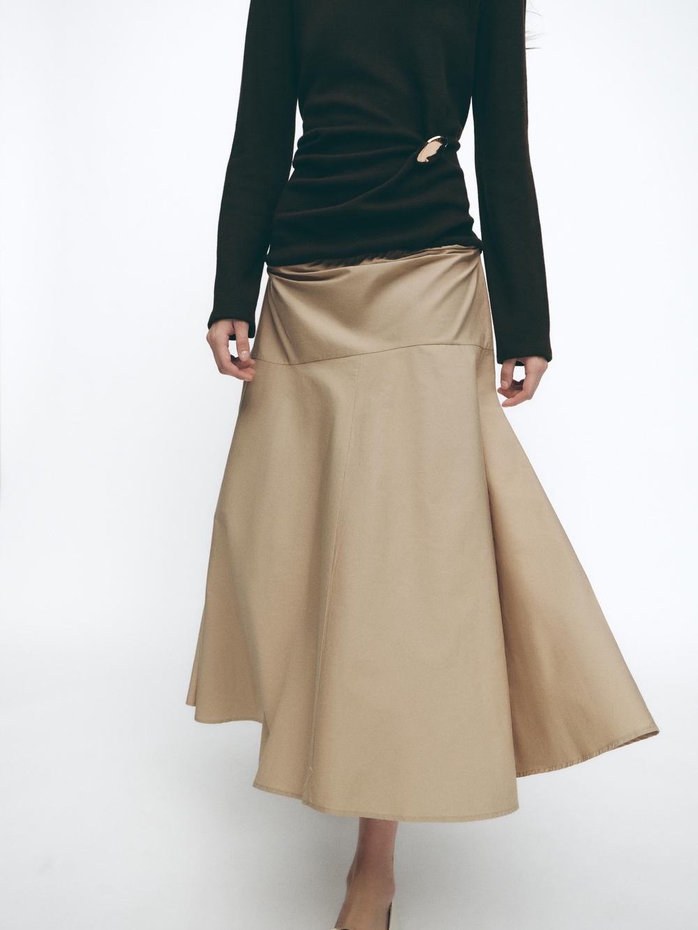 Zara Clasp Combination Dress